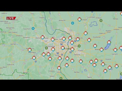 Storms cause widespread power outages in Illinois and Missouri