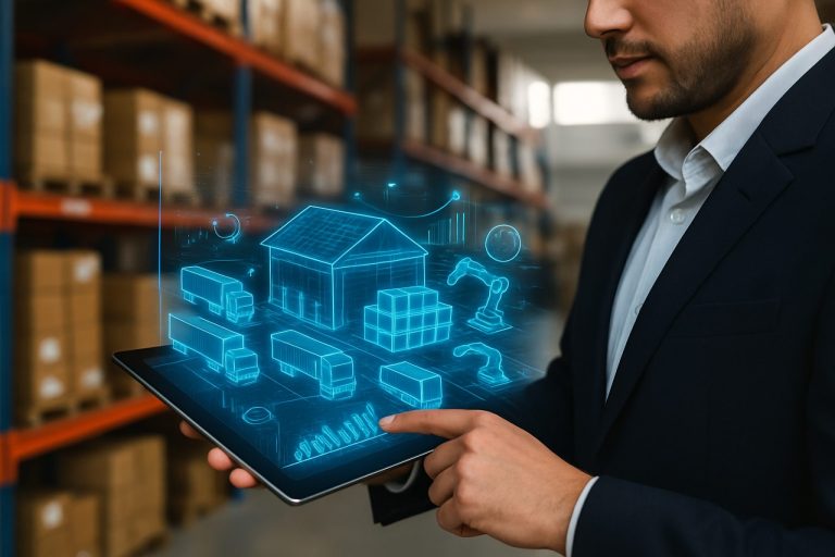 Trg digitalnih dvojnika v logistiki 2025: rast, ki ga poganja AI, bo presegel 28% CAGR do leta 2030